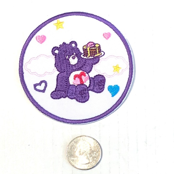 Care Bears Patch Iron On Cartoon VTG Retro DIY - Picture 1 of 1